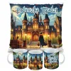 Magiczny zestaw prezentowy Poduszka i Kubek dla czarodzieja do szkoły magii